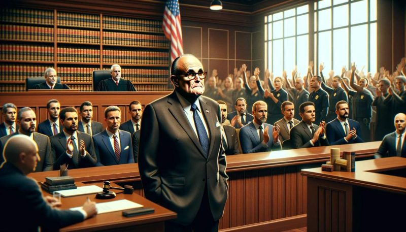 Rudy Giuliani and ten others have been arraigned